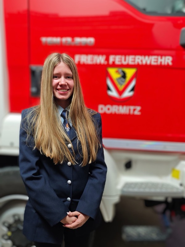 Portrait von Tina Müller, Fachbereichsleitung Kinderfeuerwehr